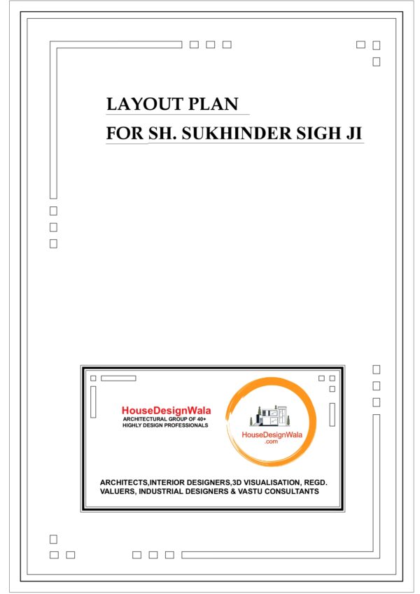 2D Floor Plan Drawing – घर के लिए Vastu-Friendly & Accurate Layout (₹1999) - Image 2