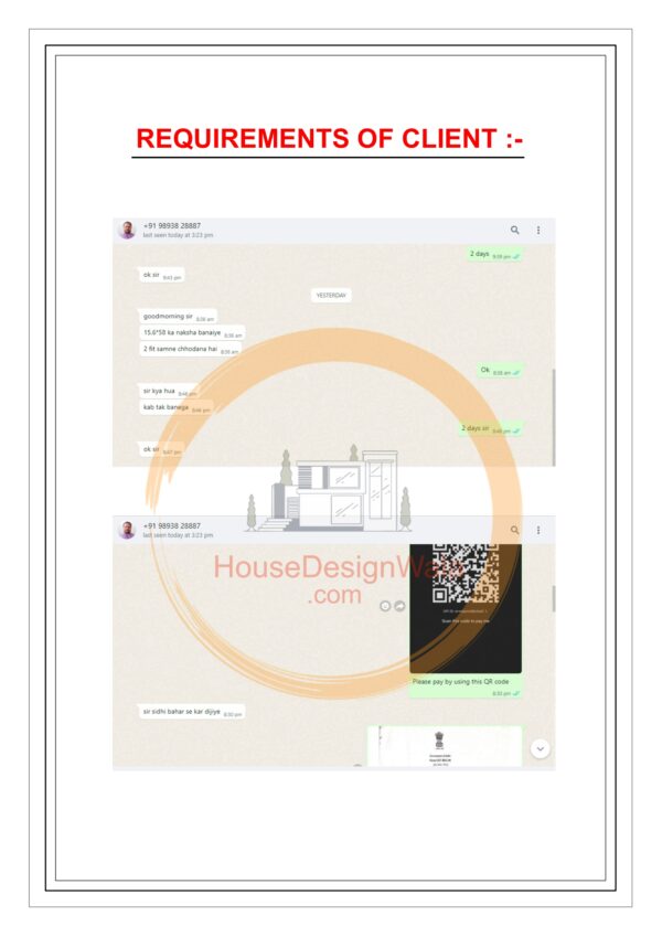 2D Floor Plan Drawing – घर के लिए Vastu-Friendly & Accurate Layout (₹1999) - Image 3